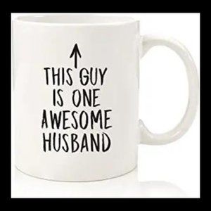 This Guy Is One Awesome Husband Funny Coffee Mug Great Gift Item